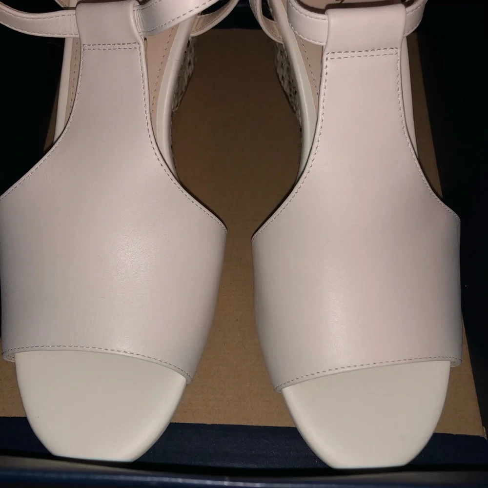 NEW Cole Haan Heels Maddie Wedge Sandals